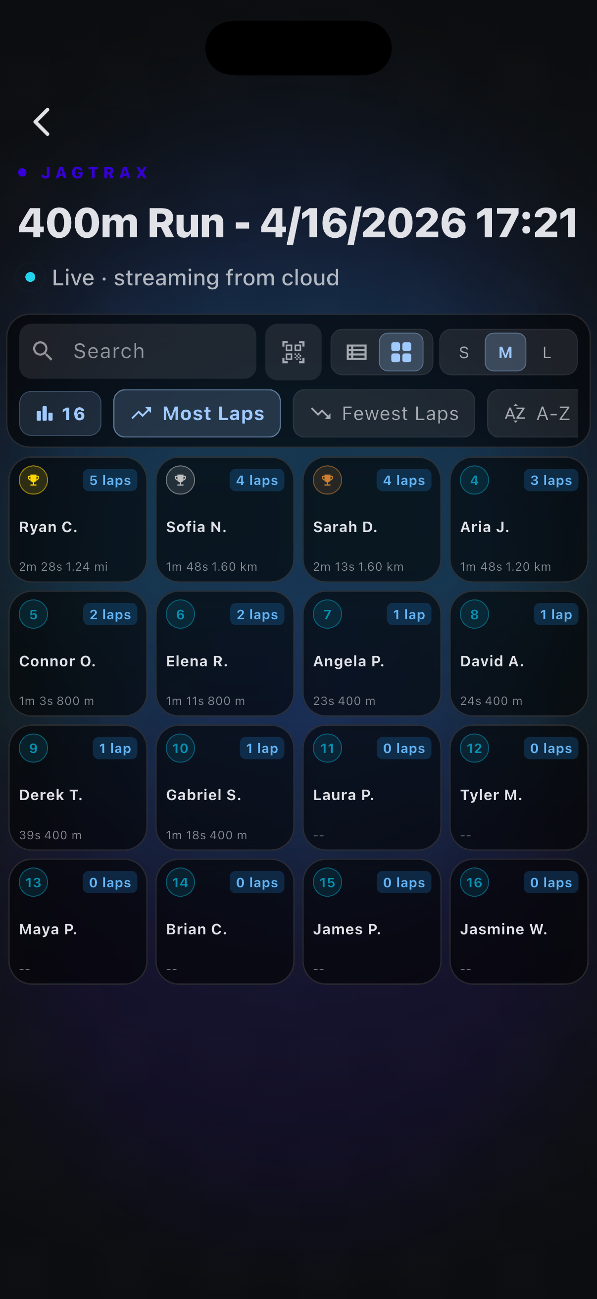 JagTrax screenshot