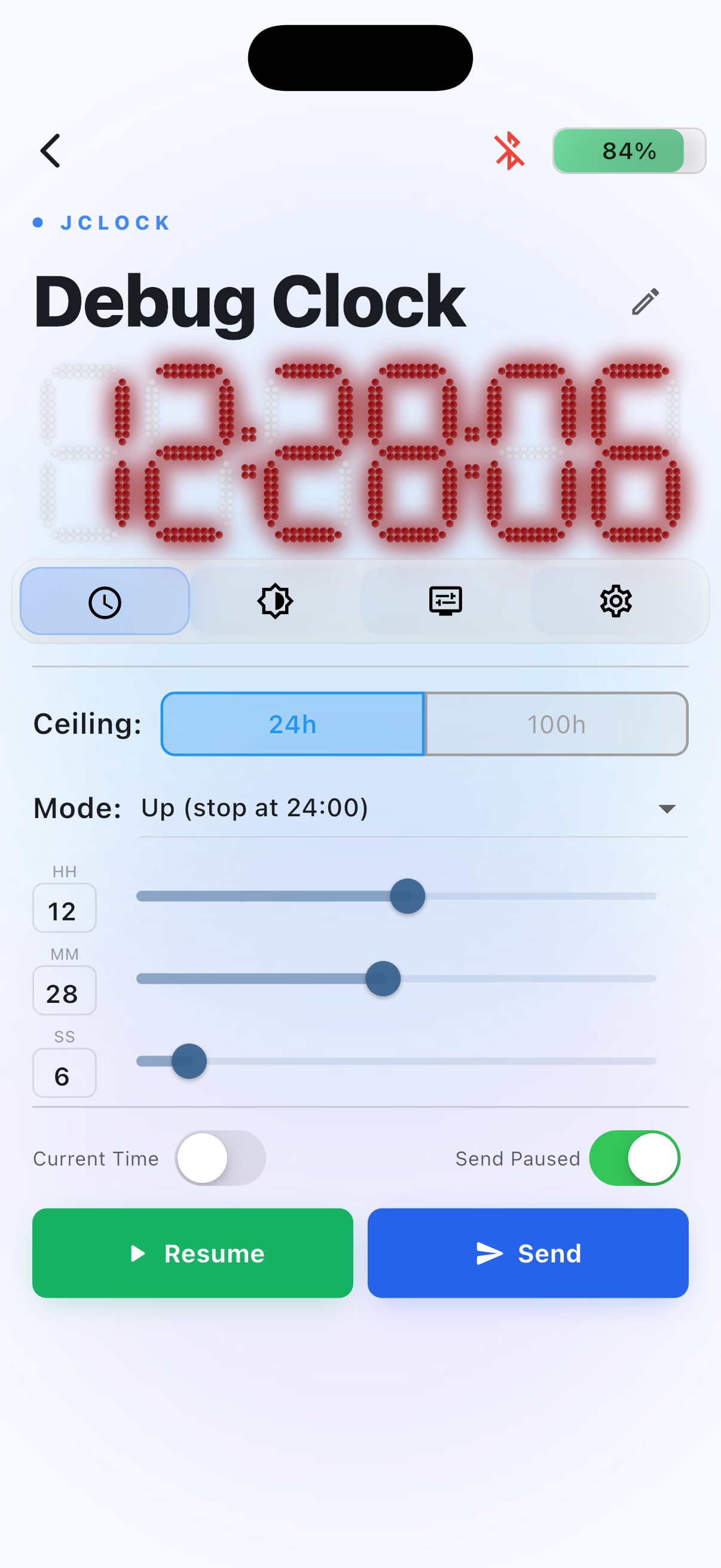 jClock screenshot